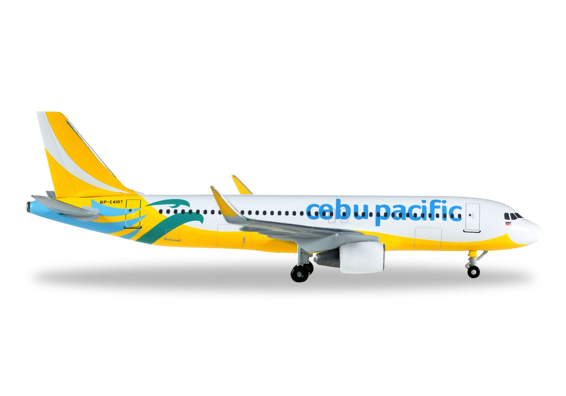 Cebu Pacific Air Airbus A320 - new 2016 colors