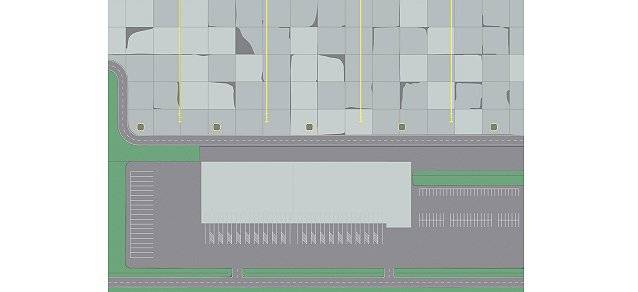 Ground foil for Cargo Center