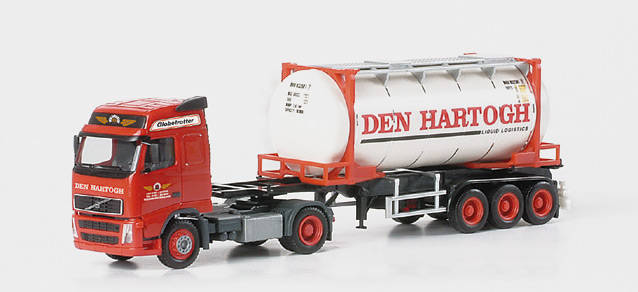Volvo FH GL tank container semitrailer "Den Hartogh" (NL)