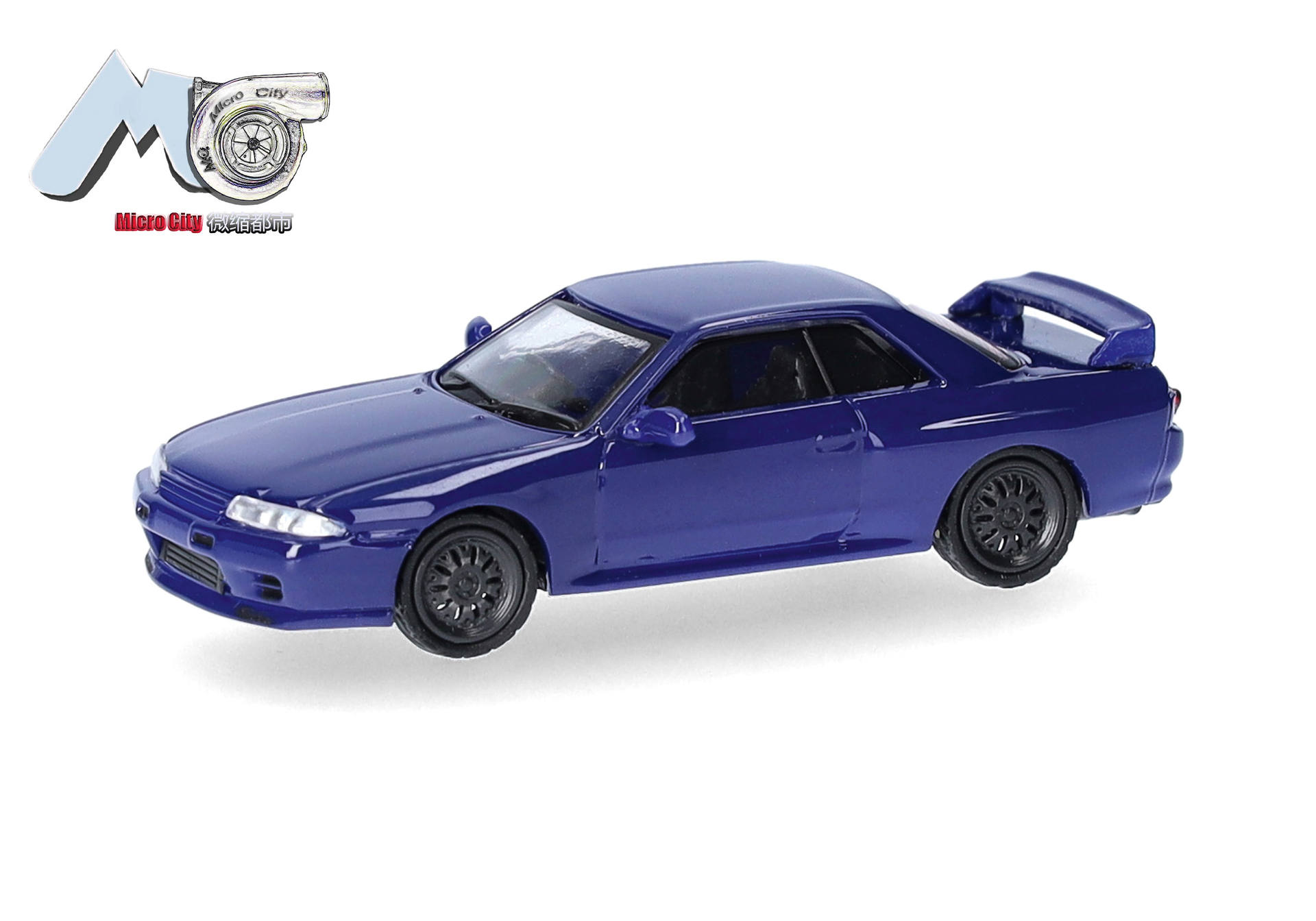 MicroCity: Nissan Skyline GTR 32, blue