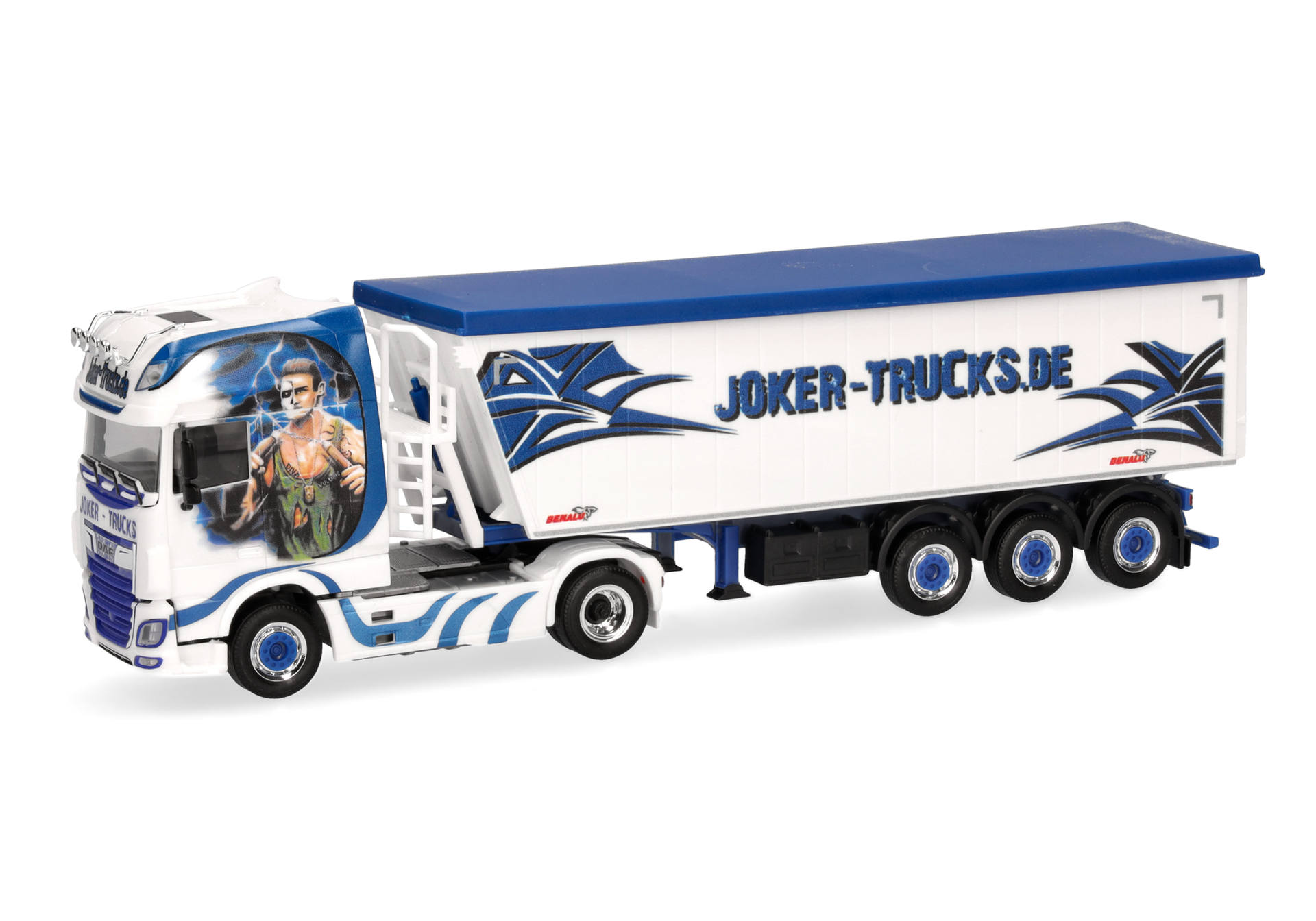 DAF XF 105 Euro6 Stöffelliner-Sattelzug "Joker Trucks" (Mecklenburg-Vorpommern/Stavenhagen)