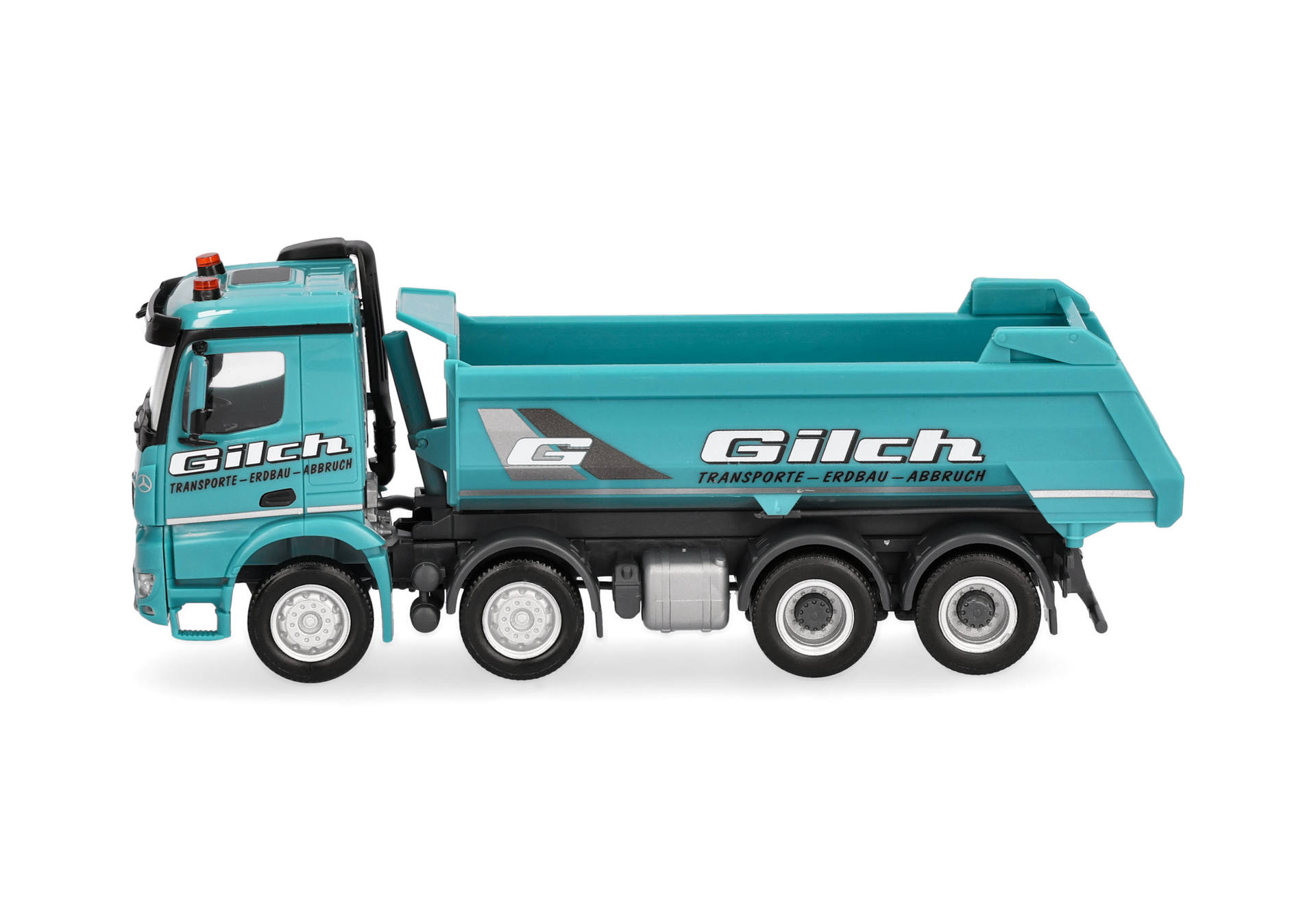 dump truck, toy, turquoise, logistics truck, construction vehicle