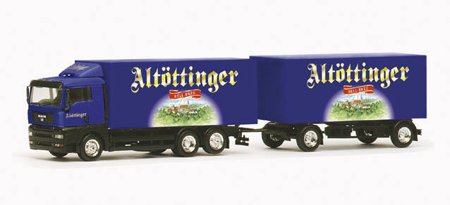 MAN TGA XL box trailer "Altoettinger"