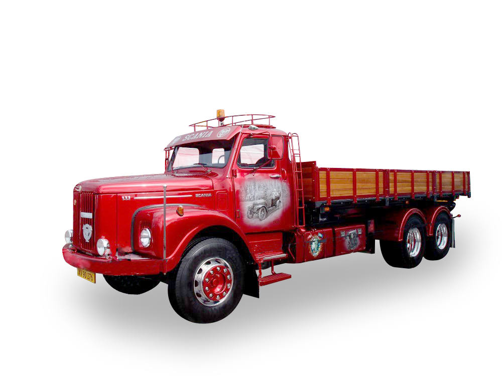 Scania LB 111 Hauben-LKW "History"
