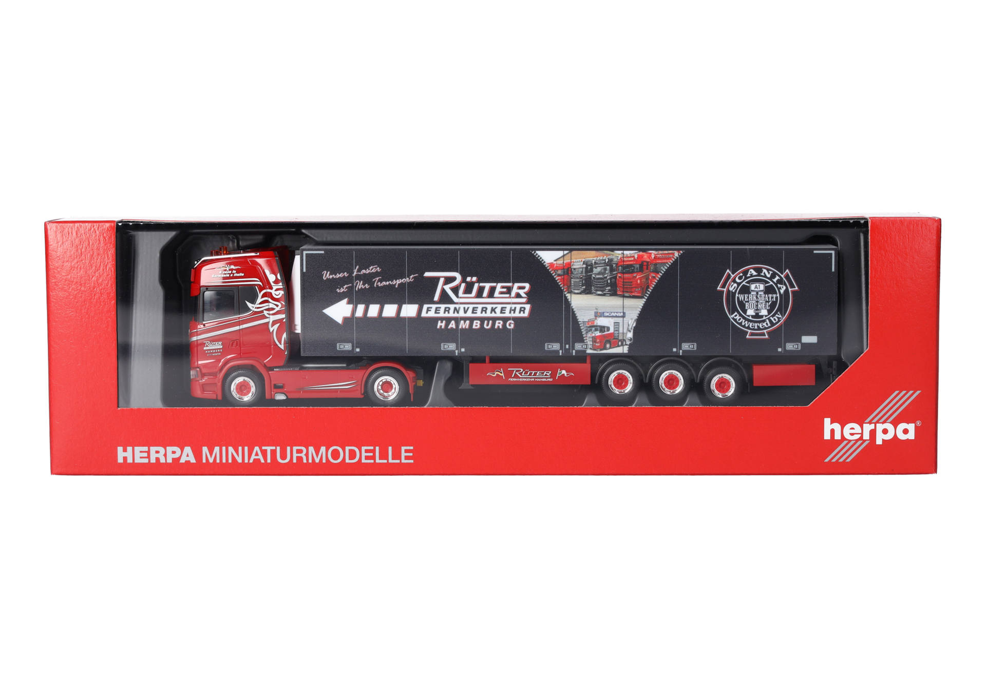 Lkw, Anhänger, rot, Messingmodell, Modellauto, Lastwagen, Truckanhänger, Rot, Modell, Maßstabmodell