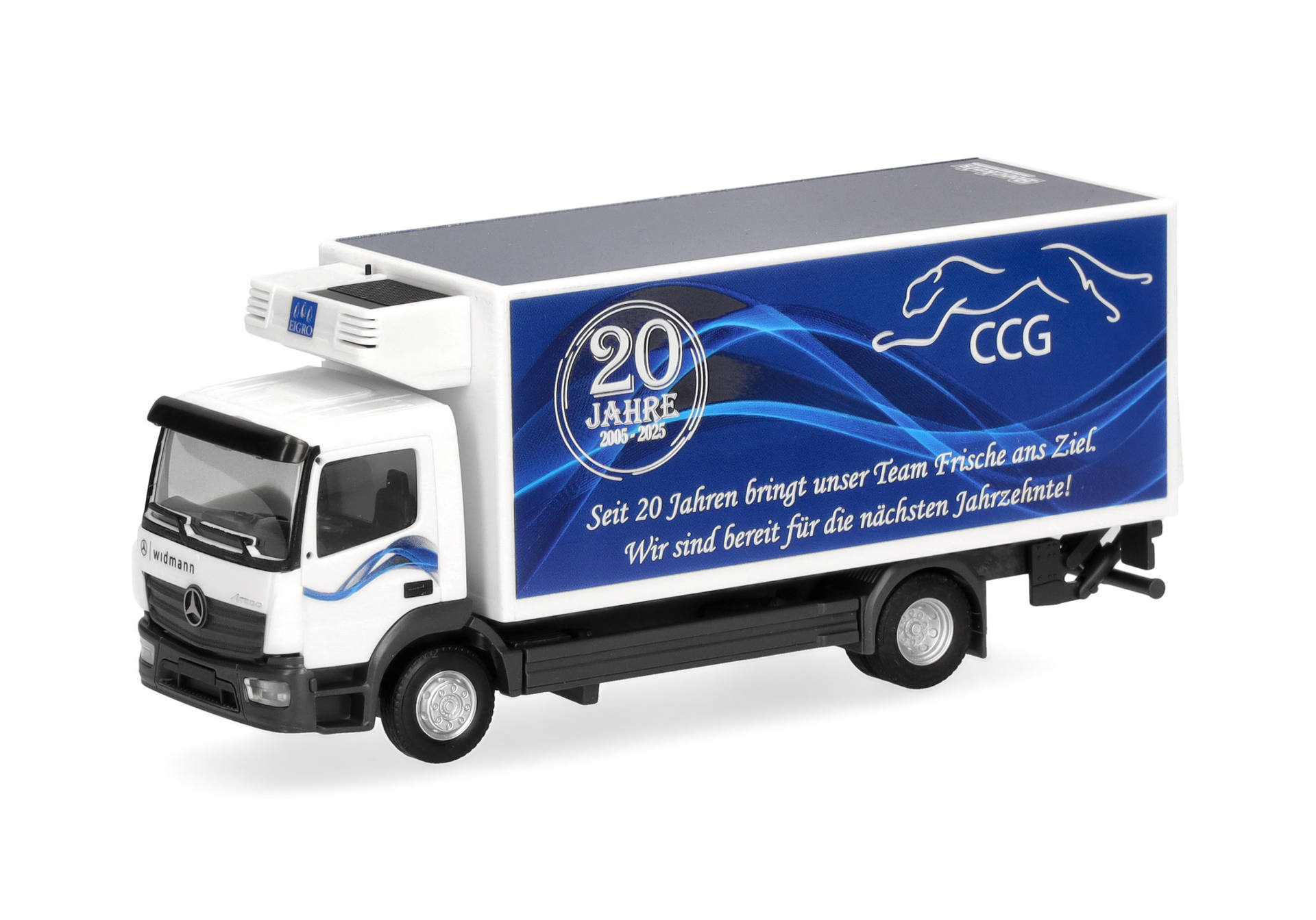 Mercedes-Benz Atego 13 refrigerated box truck "CCG"