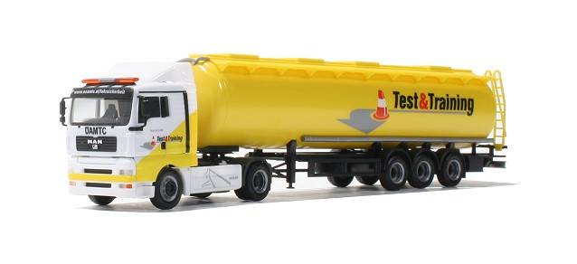 MAN TGA XL jumbo tank semitrailer "ÖAMTC"