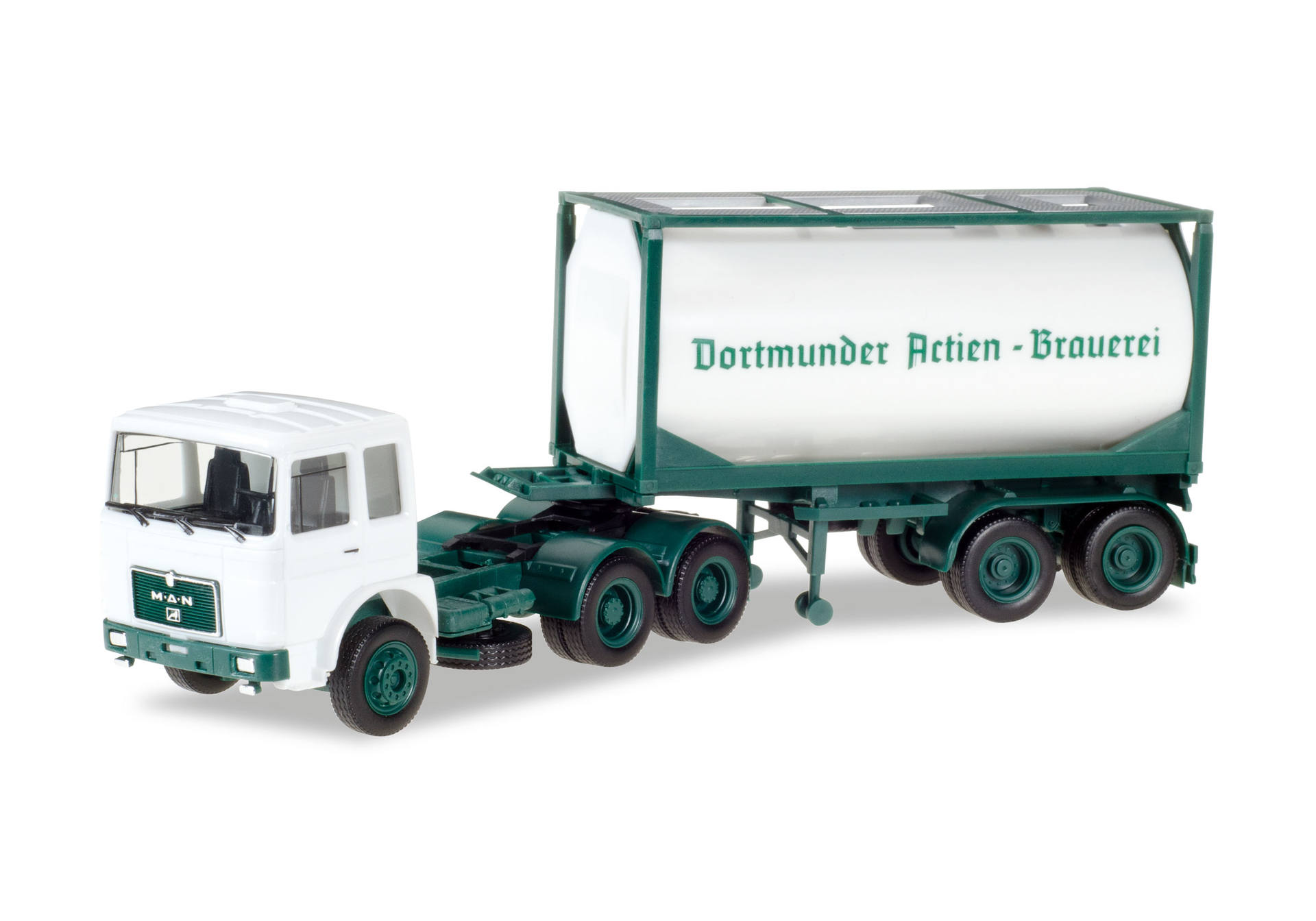 MAN F8 tank container semitrailer „DAB Brauerei“
