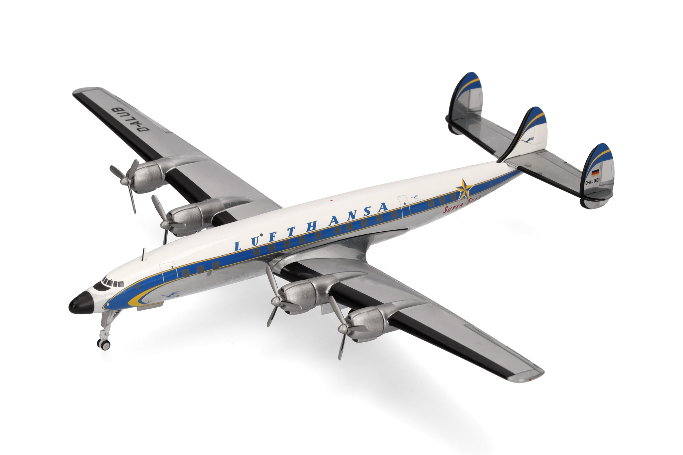 Lufthansa Lockheed L-1649A Super Star - delivery color scheme