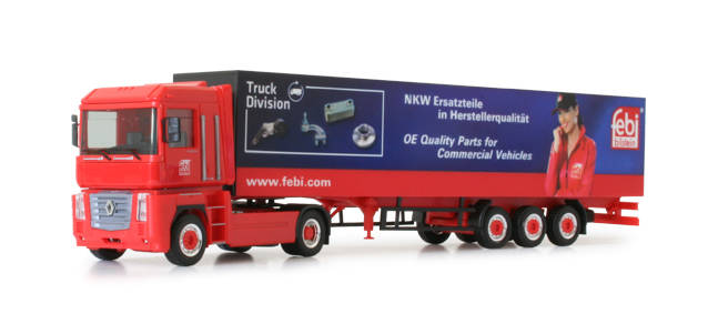 Renault Magnum Euro box semitrailer "febi"