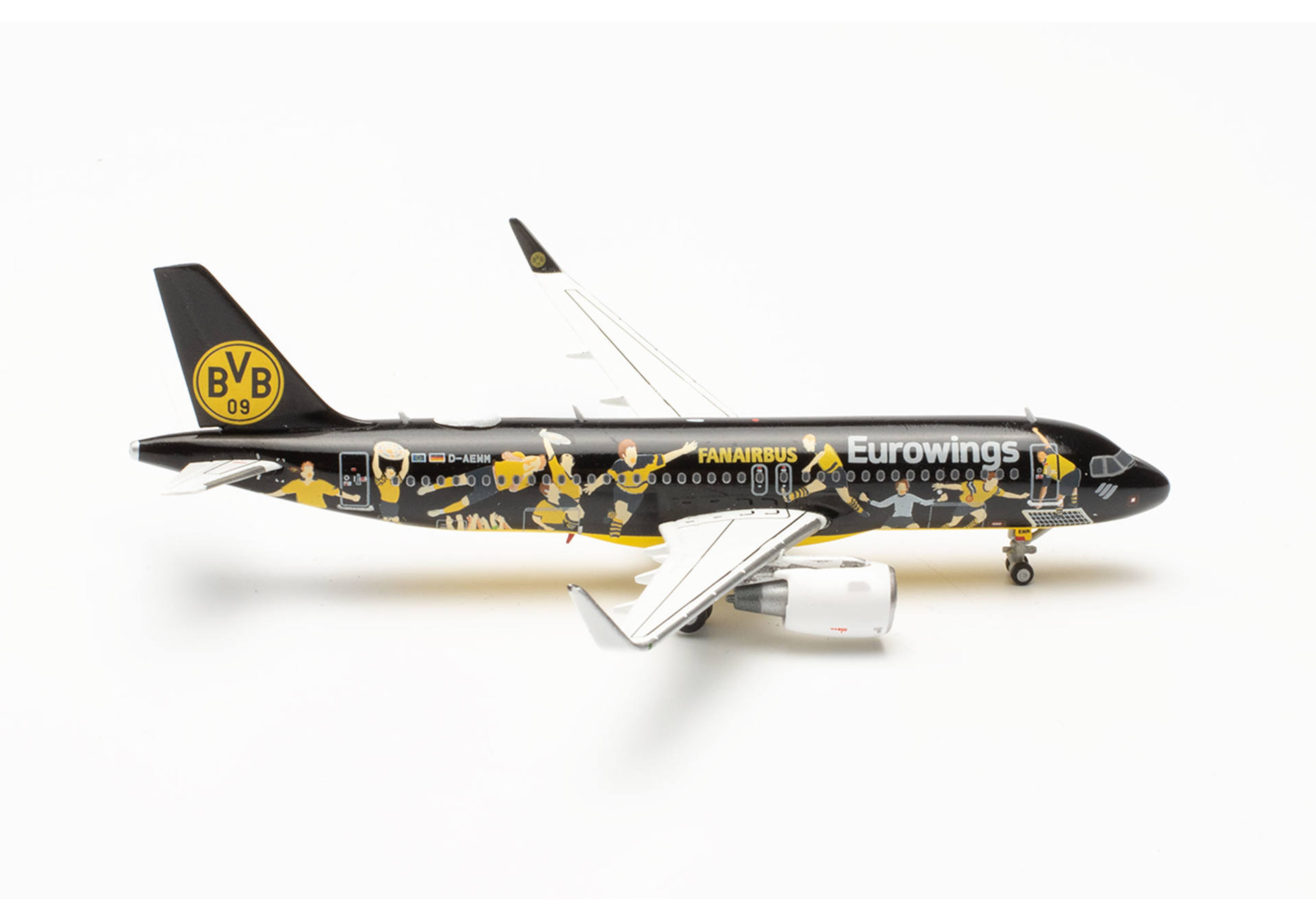 Eurowings Airbus A320 "BVB Fanairbus" - D-AEWM