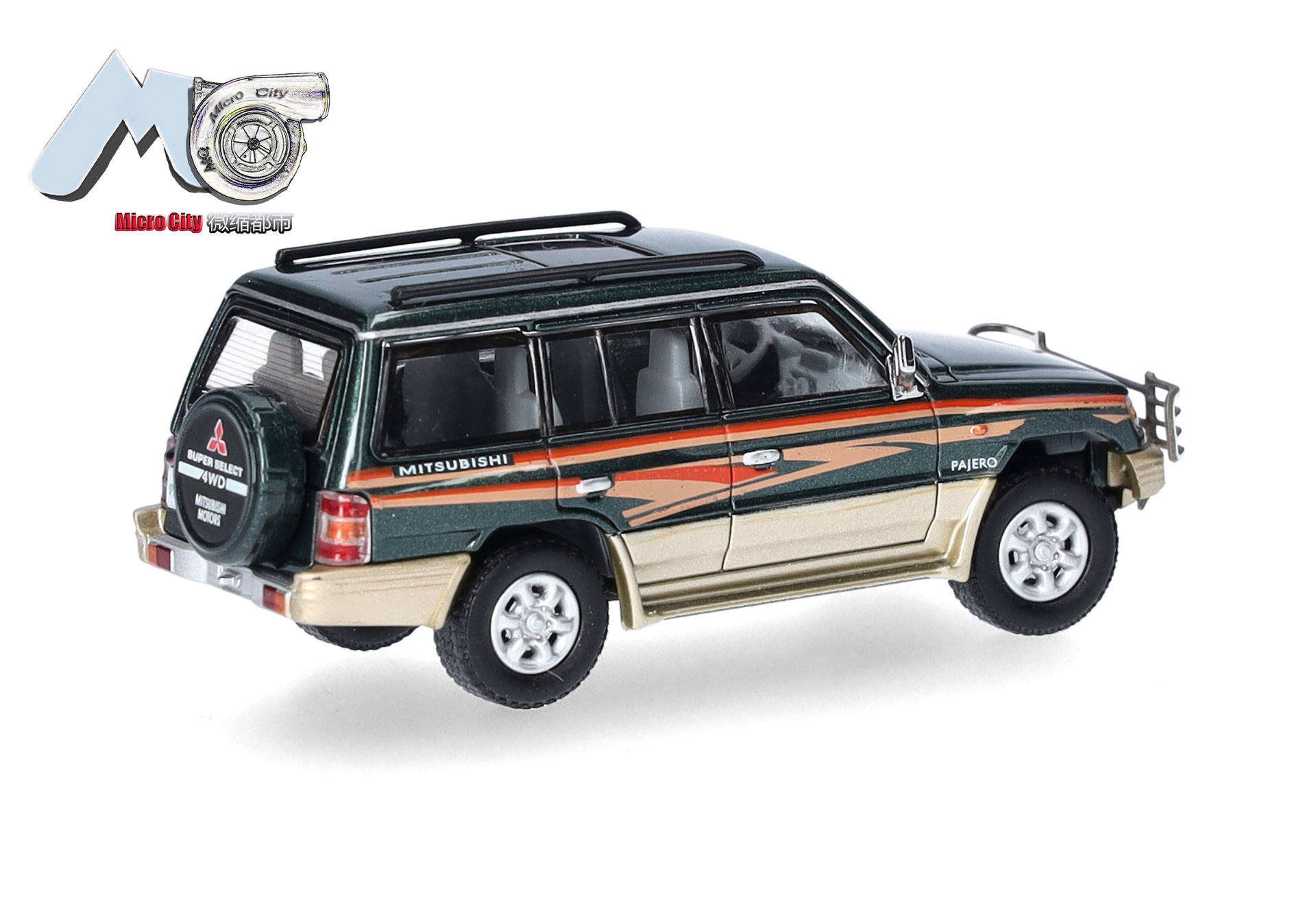 MicroCity: Mitsubishi Pajero, grün