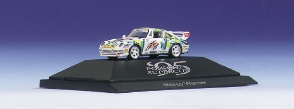 Porsche 911 Clubsport '95 Porsche Super Cup Werbedruck: Shell Startnummer: 27 Fahrer: Werner