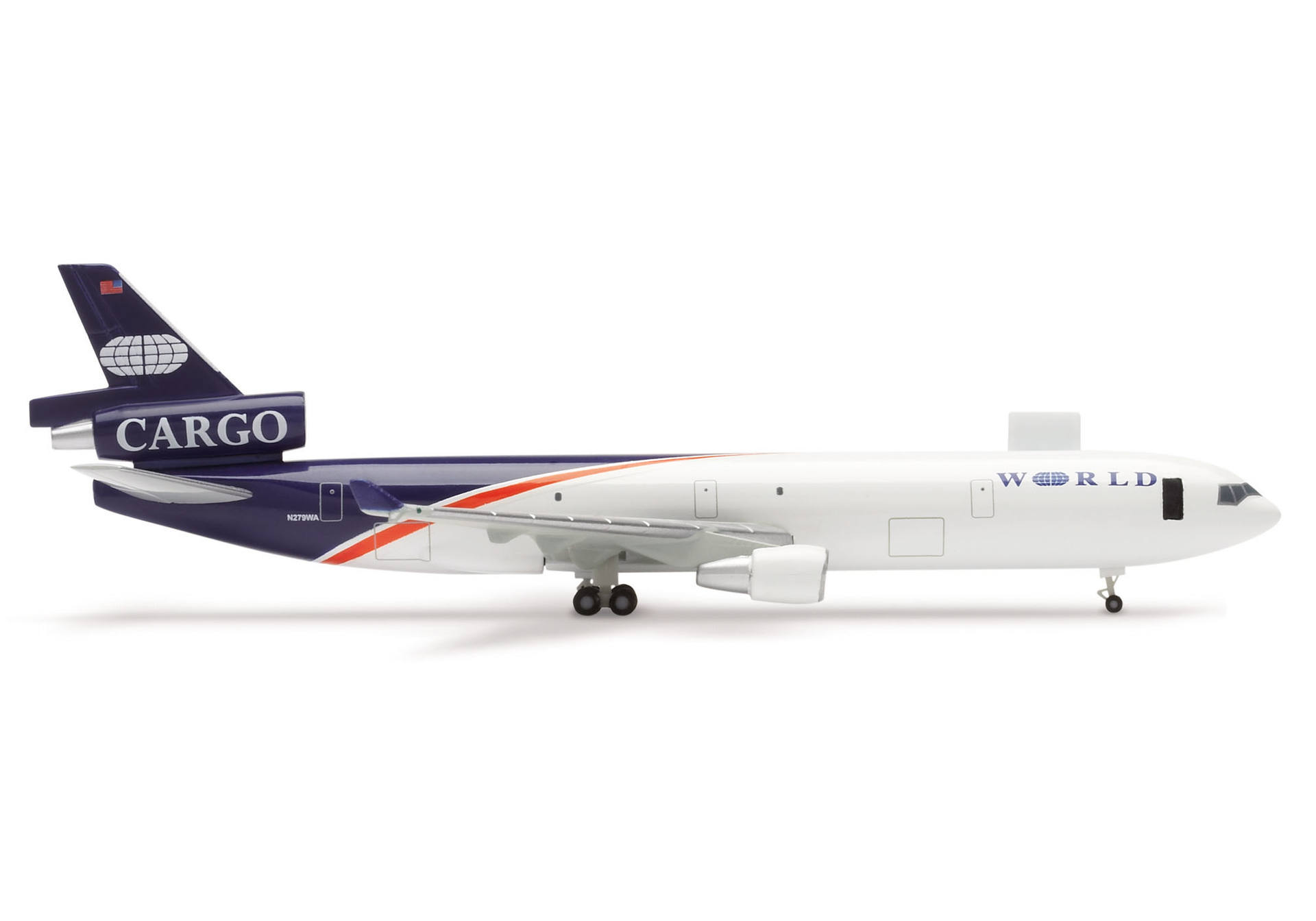 World Airways MD-11F (open doors)