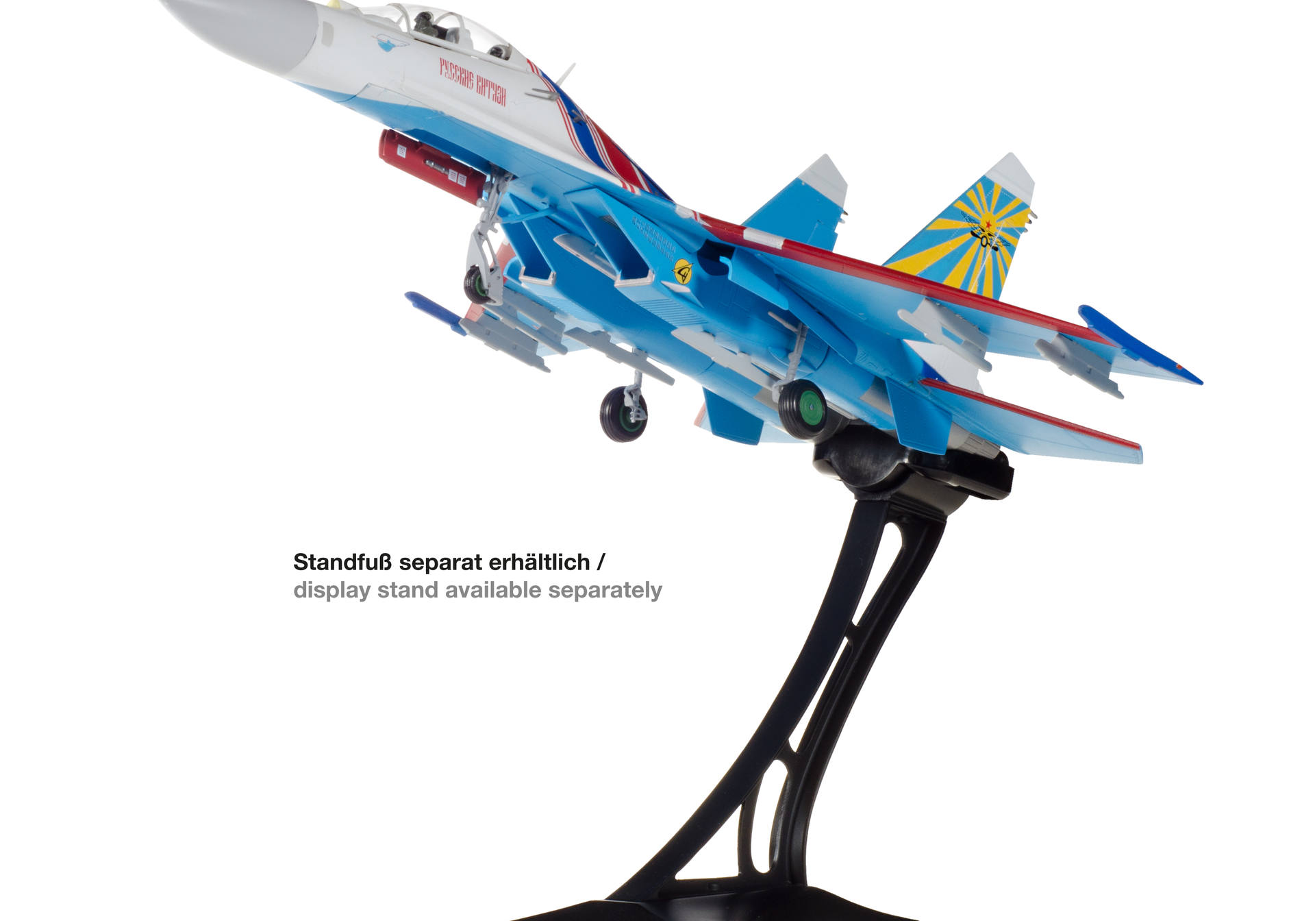 Russian Knights Aerobatic Demo Team Sukhoi SU-27UB - 237th Aviation Technology Demonstration Center