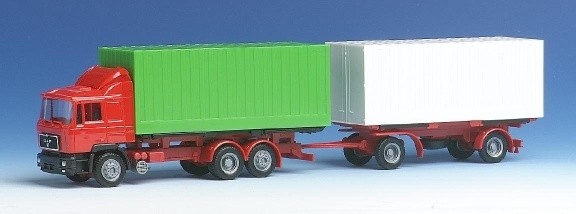MAN F90 ÖAF Mubsen-car fabric trait thyssen-cargobox 3A/2A