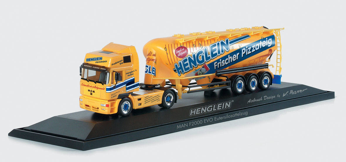 MAN F2000 Evo EuterSilo-Sattelzug "Henglein", PC