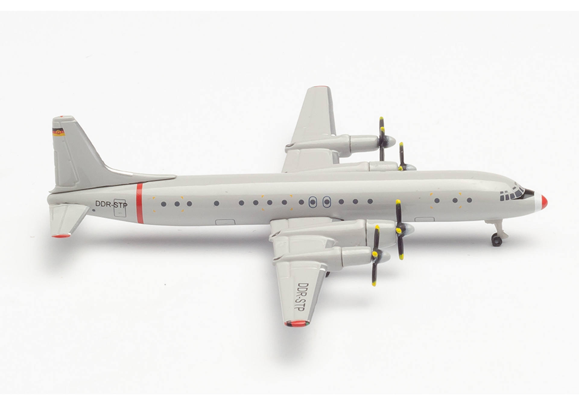 Interflug Technische Prüfung - Flugsicherung Ilyushin IL-18 "Grey Mouse"