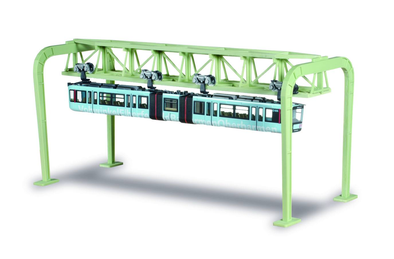 Schienensystem "Schwebebahn Wuppertal"