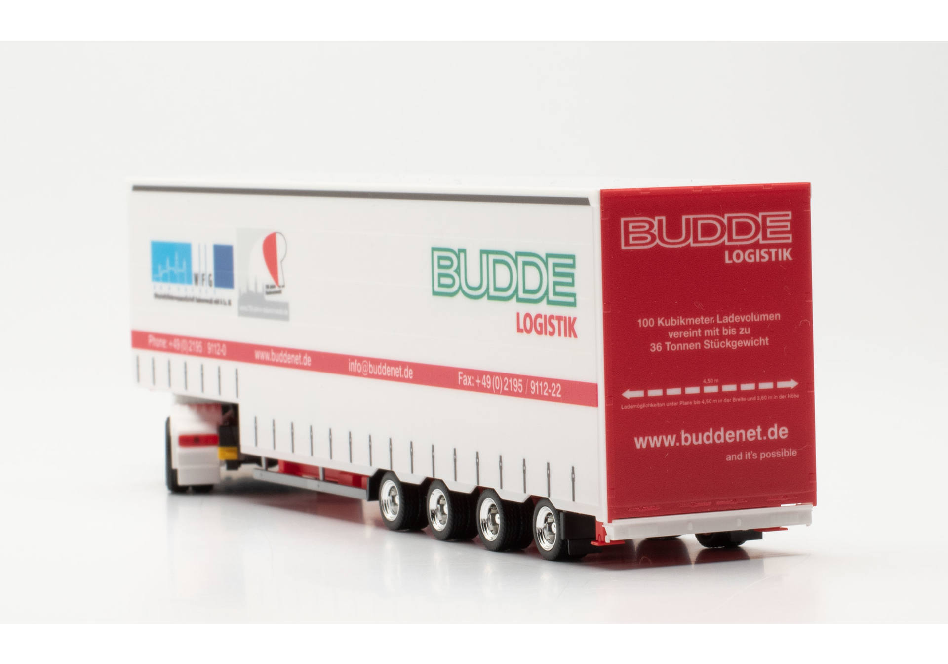 Scania CS 20 HD Meusburger-Sattelzug „BLS Budde Logistik Spedition“
