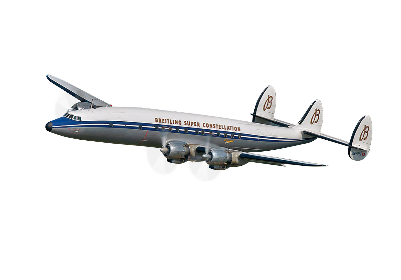 SCFA Breitling Lockheed L1049H Super Constellation