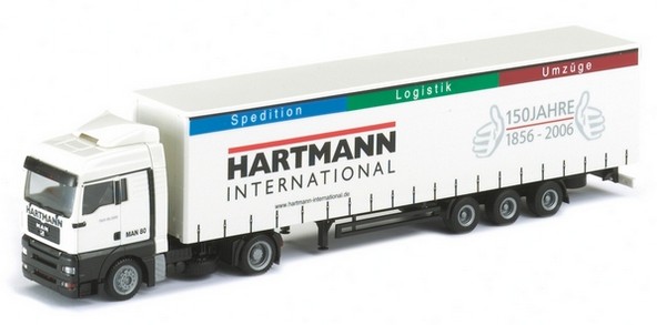 Man TGA Jumbo-Gardine-Planen saddle train