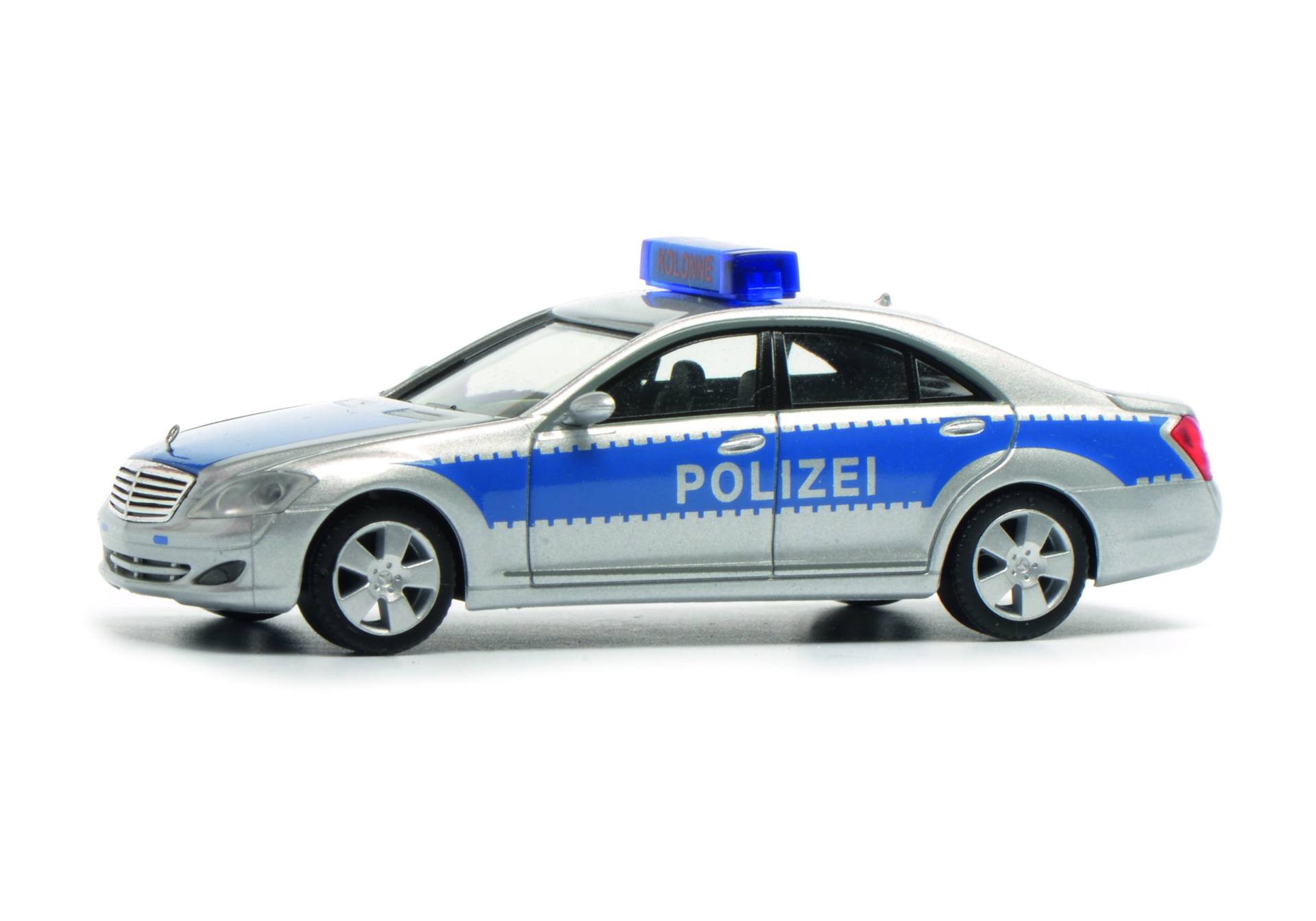 Mercedes-Benz S-Klasse, Polizei blue