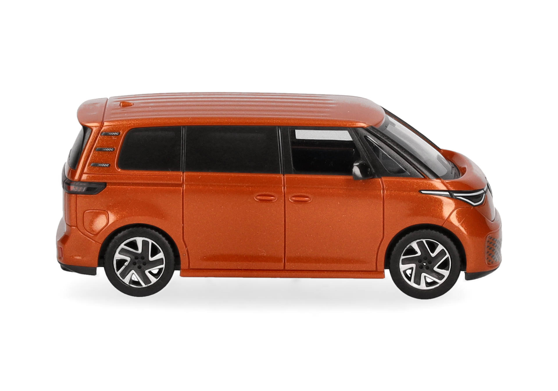 Volkswagen (VW) ID. Buzz, energetic orange metallic