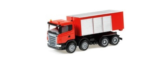 Scania R '04 Verlader vehicle with exchange containers