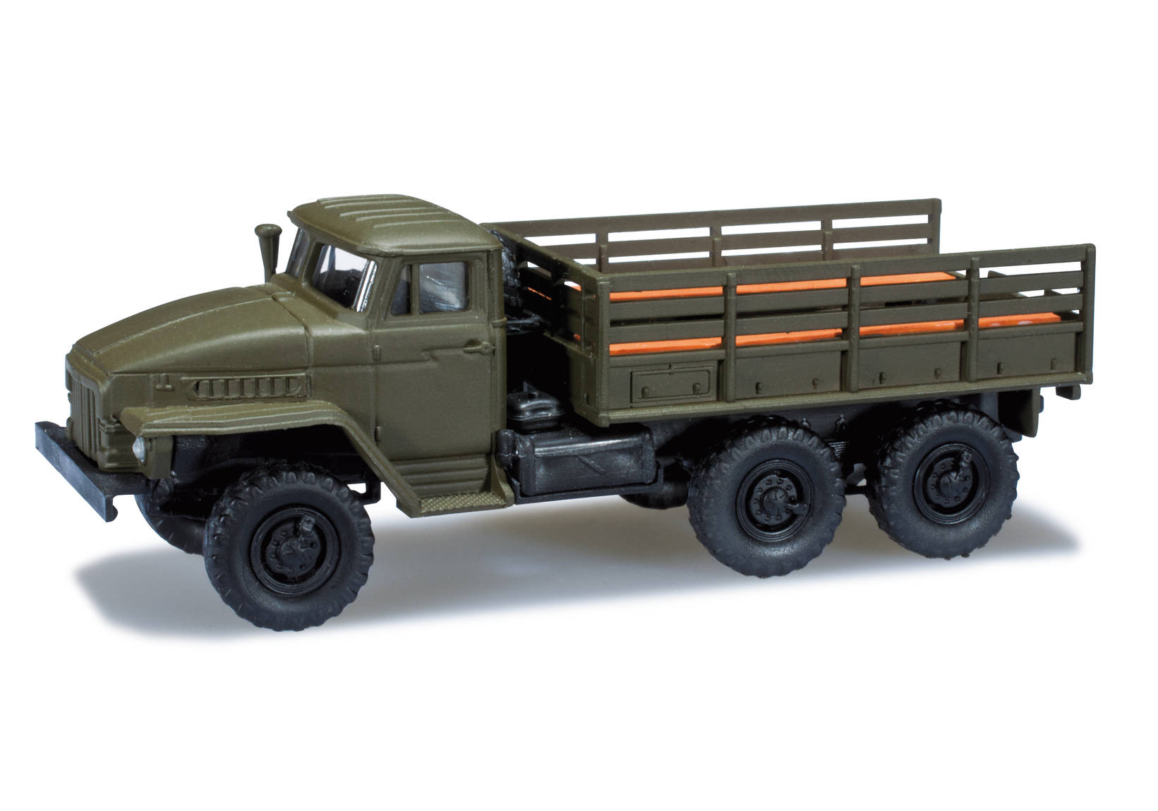 Ural truck with platform
