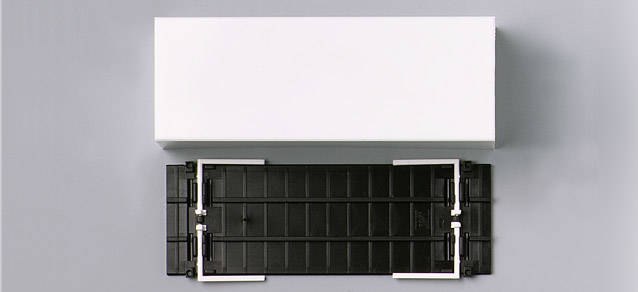 Interchangeable box with base plate (7,15m)Content: 2 pcs.