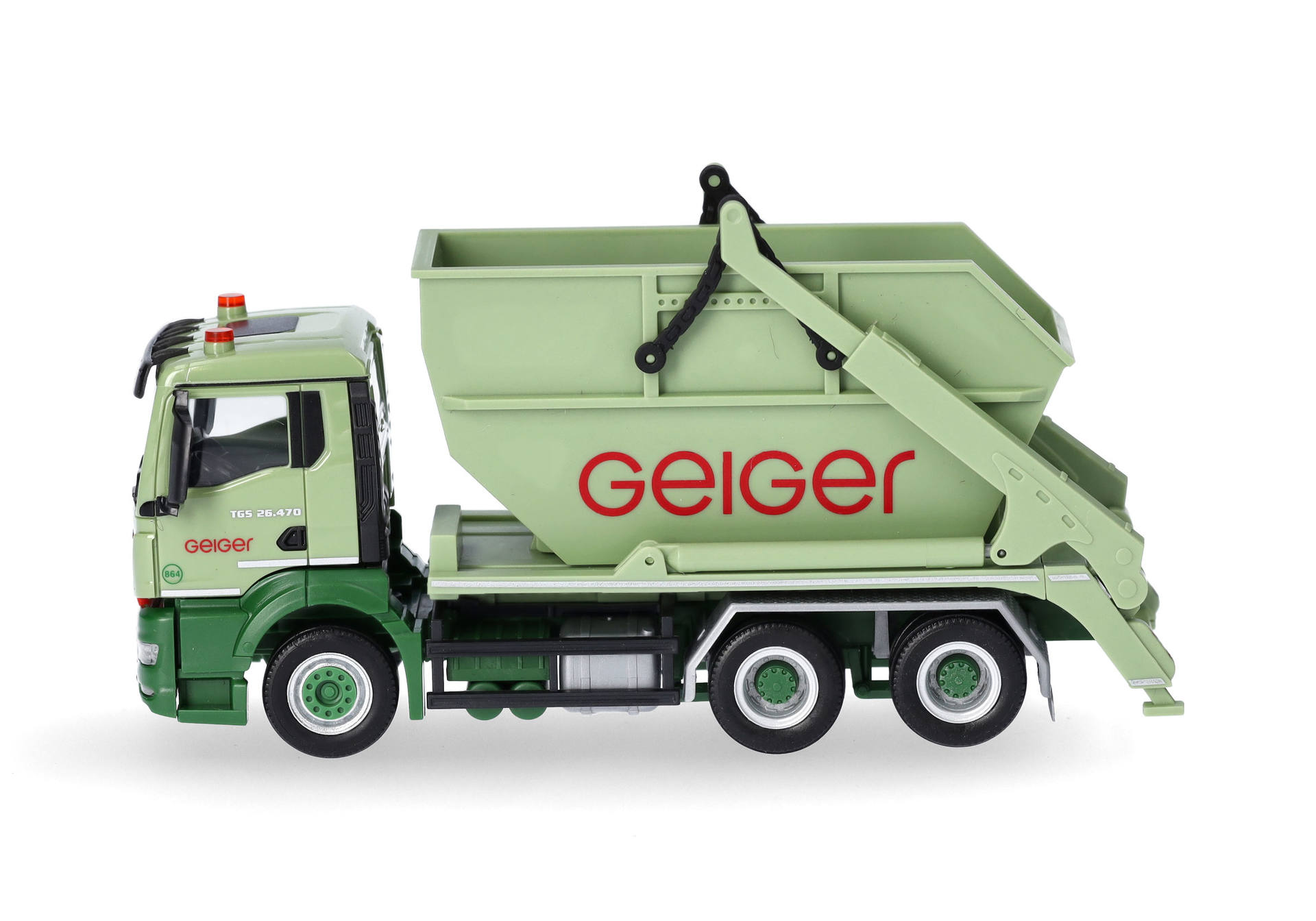 MAN TGS skip loader AK16 "Geiger" (Bavaria/Oberstdorf)