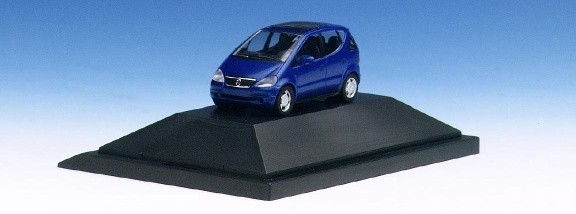 Mercedes-Benz A-Class model in a different direction on the base