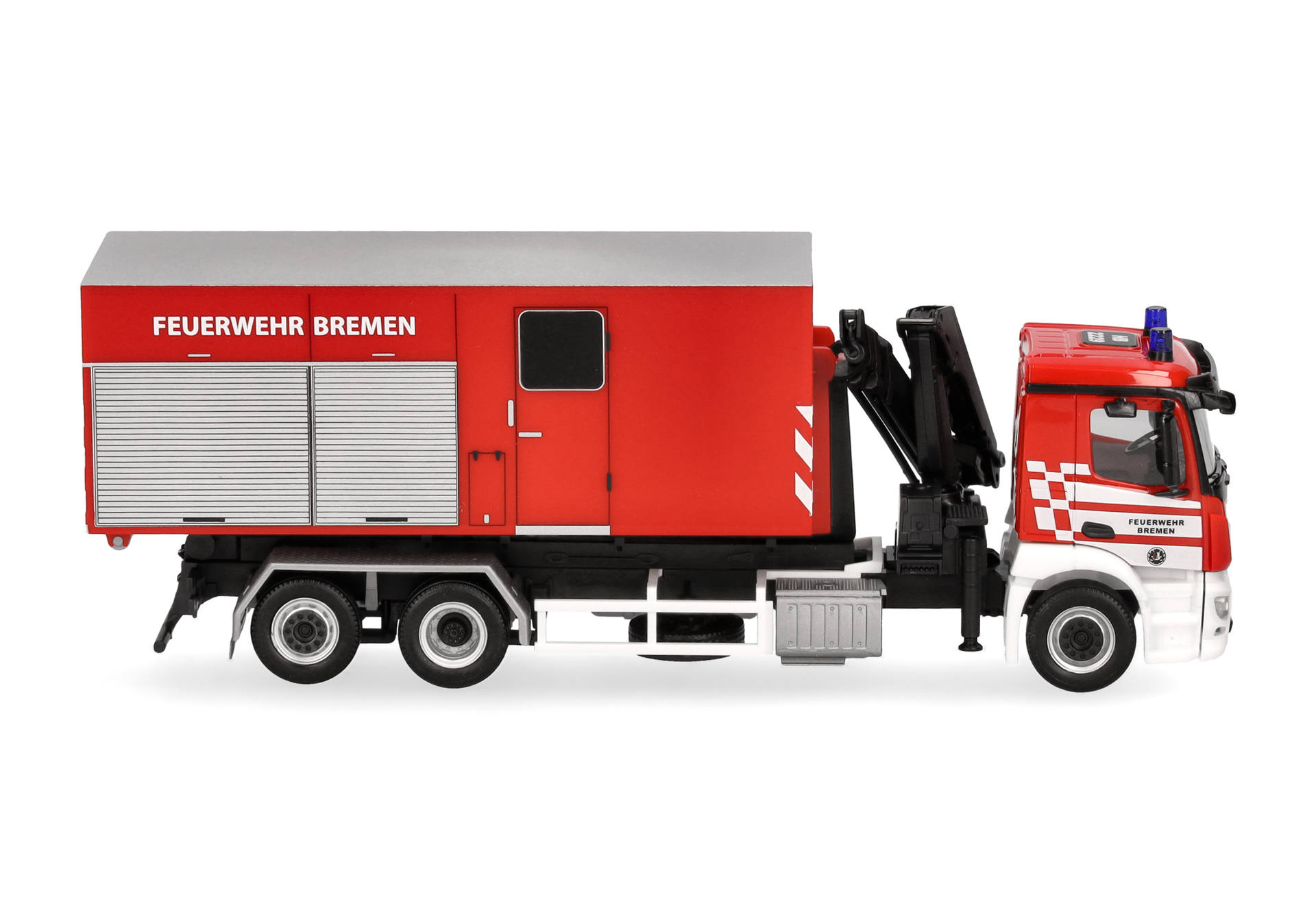 Mercedes-Benz Actros M swap body vehicle "Fire Brigade Bremen"