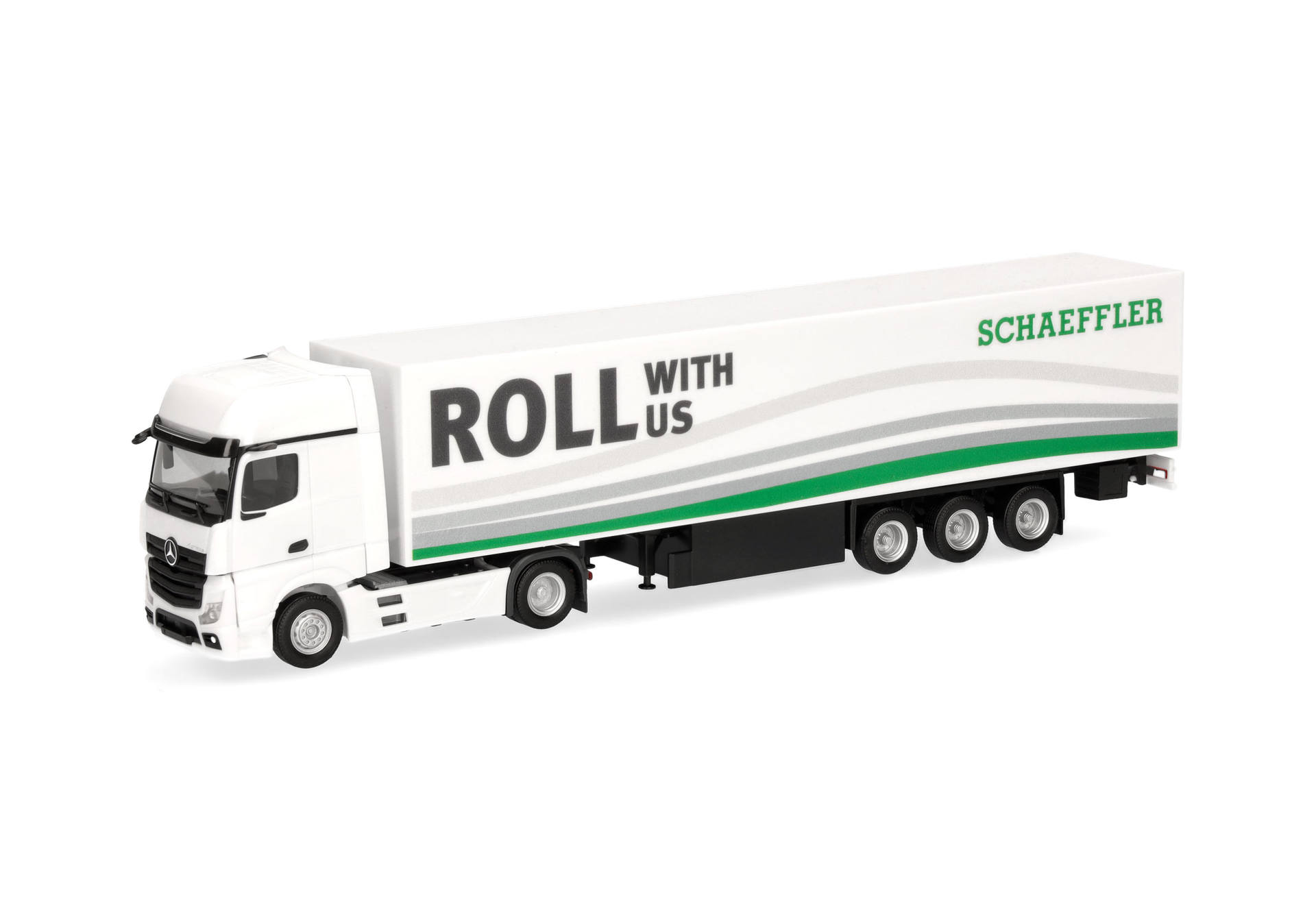 truck, trailer, semi-truck, toy model, Roll with us