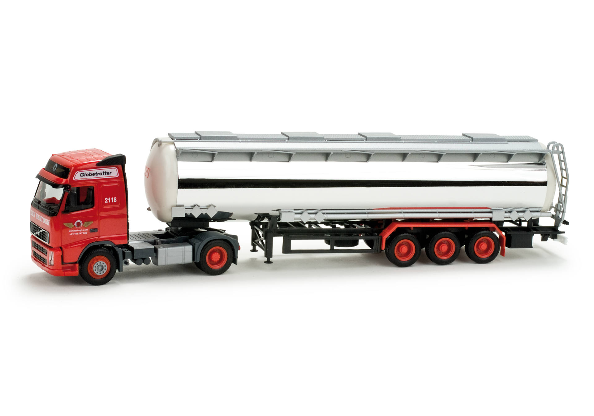 Volvo FH12 jumbo tank semitrailer "Den Hartogh"