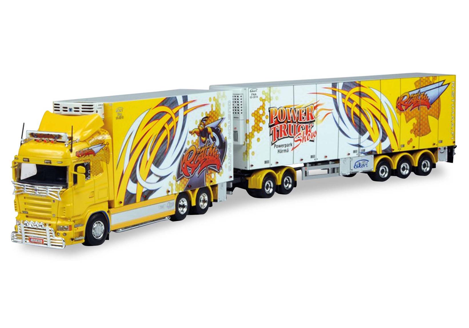 Scania R HL Eurocombi "Ristimaa Bee"