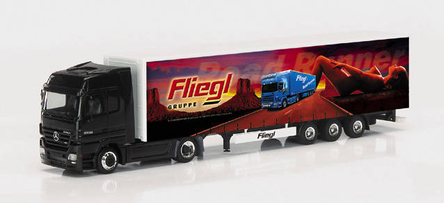 Mercedes-Benz Actros LH road train "Fliegl Road Runner"