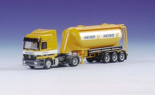Mercedes-Benz Actros L Silo saddle train 2A/3A