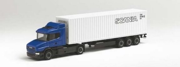 Scania Hauber '04 HL (T580) Container saddle train 2A/3A special box