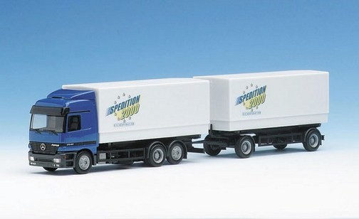 Mercedes-Benz Actros L platform/plan hitcher train 3a/2a
