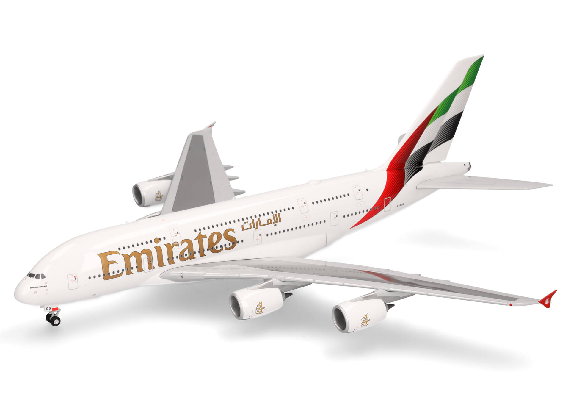 Emirates Airbus A380 - new colors