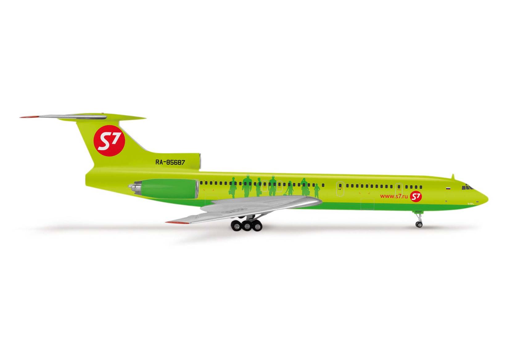 S7 Airlines Tupolev TU-154M