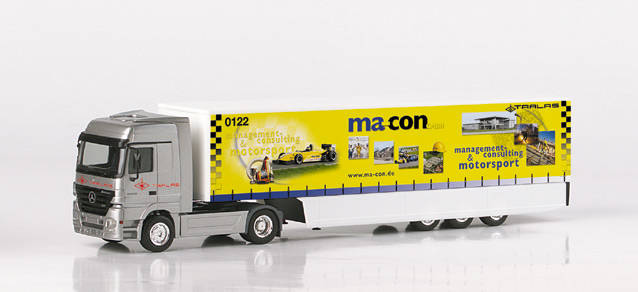 Mercedes-Benz Actros LH Safeliner semitrailer "Macon"