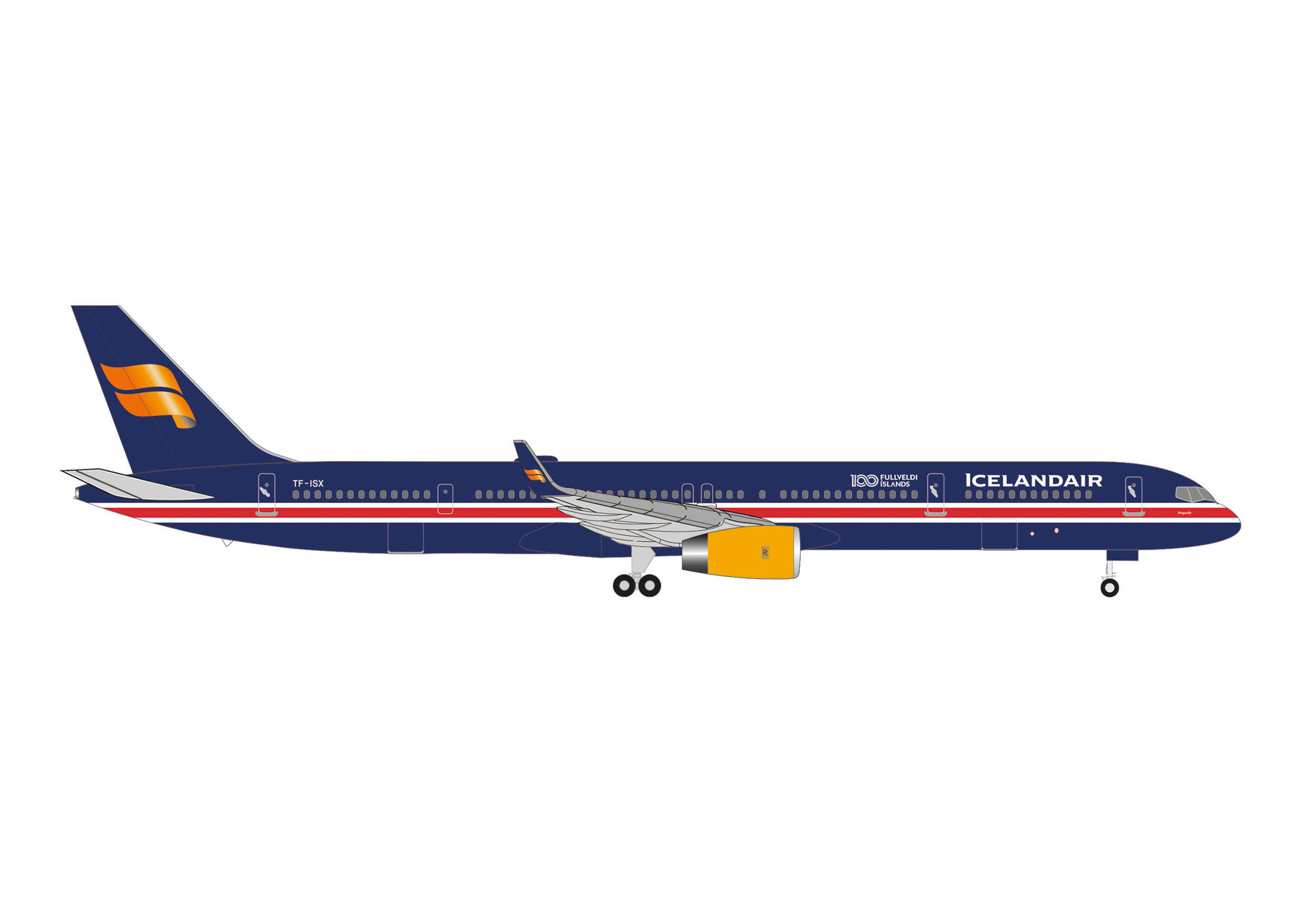 Icelandair Boeing 757-300 "100 Years Icelandic Independence" - TF-ISX "Þingvellir"