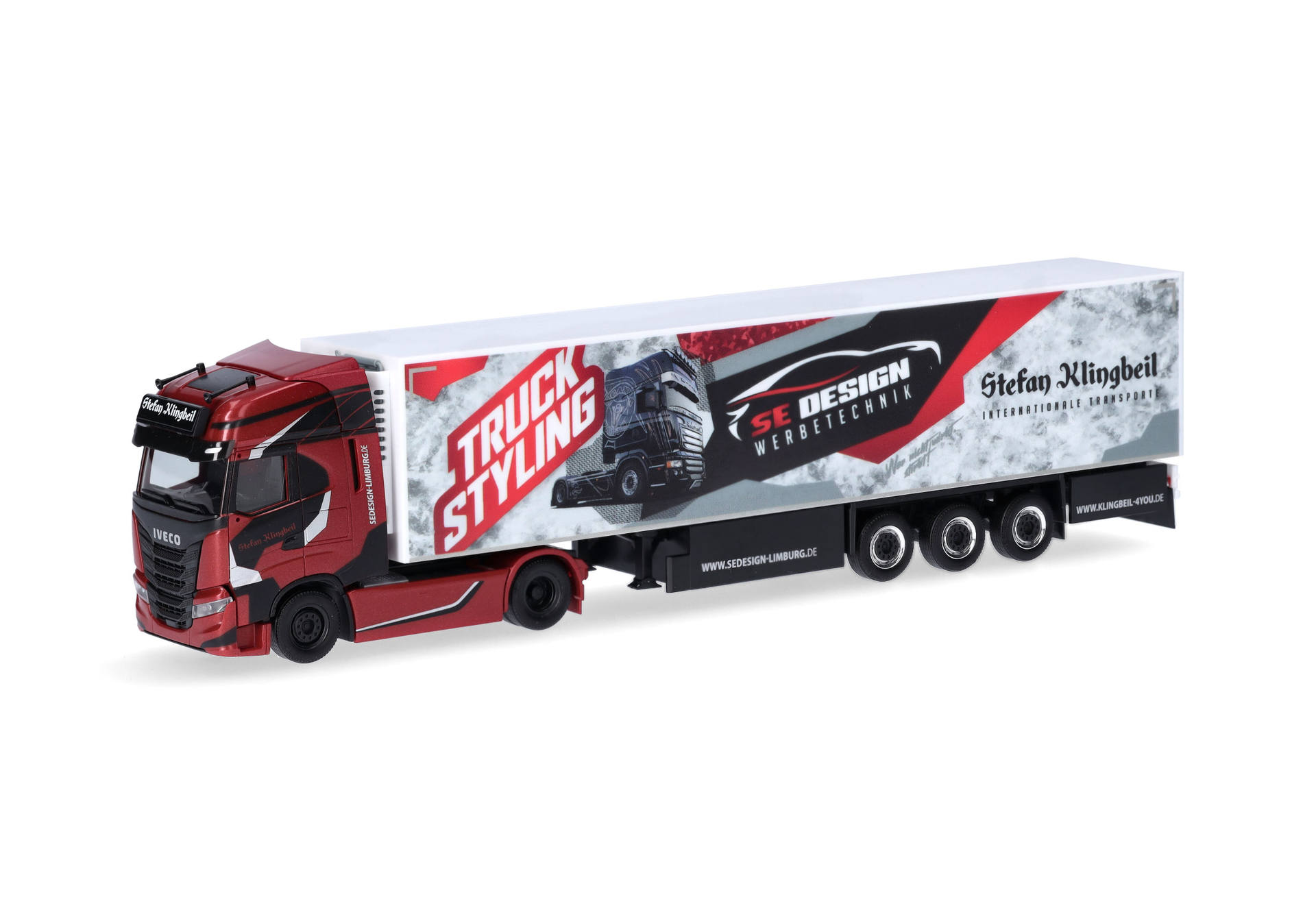 Iveco S-Way refrigerated semitrailer "Stefan Klingbeil" (Hessen/Gladenbach)