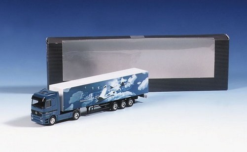 Mercedes-Benz Actros LH case-saddle train 2A/3A special box