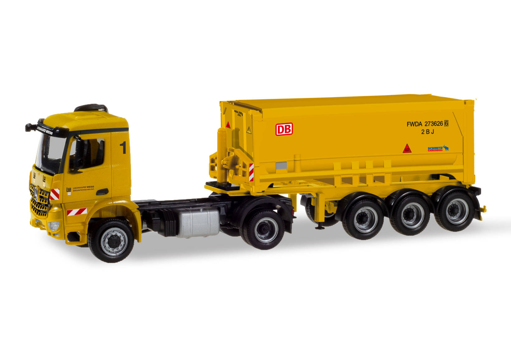 Mercedes-Benz Arocs Schmitz deposit tipper "Leonhard Weiss / Stuttgart 21" (in cooperation with Märklin)