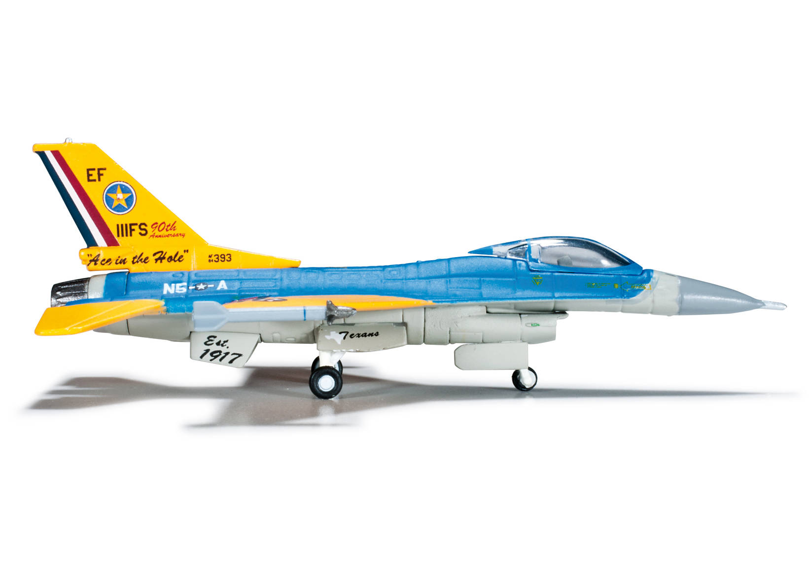 USAF Texas ANG Lockheed F-16C Fighting Falcon, 147th FW, 111th FS - 90th Anniversary