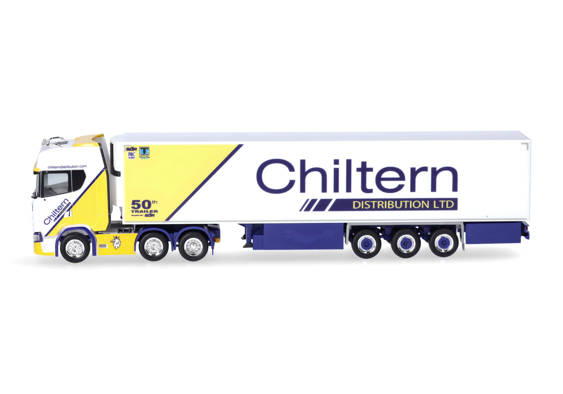 Scania CS 20 HD 6x2 Kühlkoffer-Sattelzug "Chiltern" (England/Peterborough)